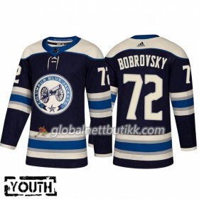 Columbus Blue Jackets Hockeydrakt Sergei Bobrovsky 72 Alternate 2018-2019 Adidas Authentic - Barn
